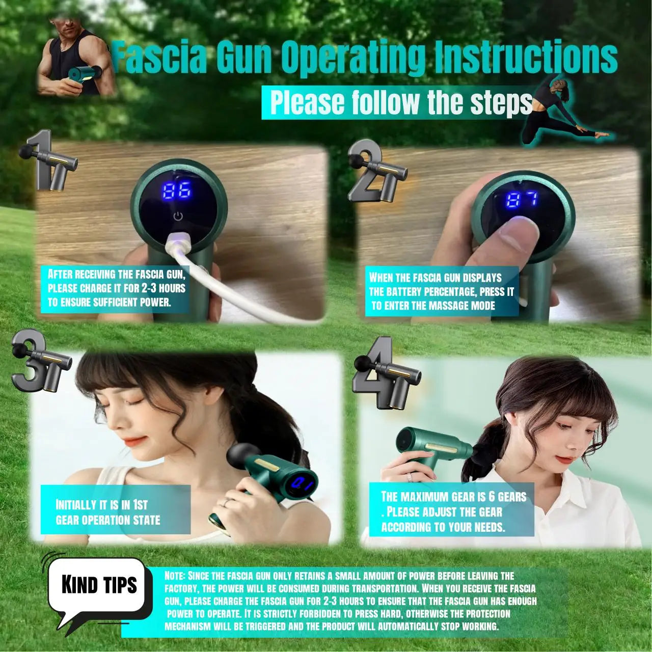 Portable Massage Gun Premium