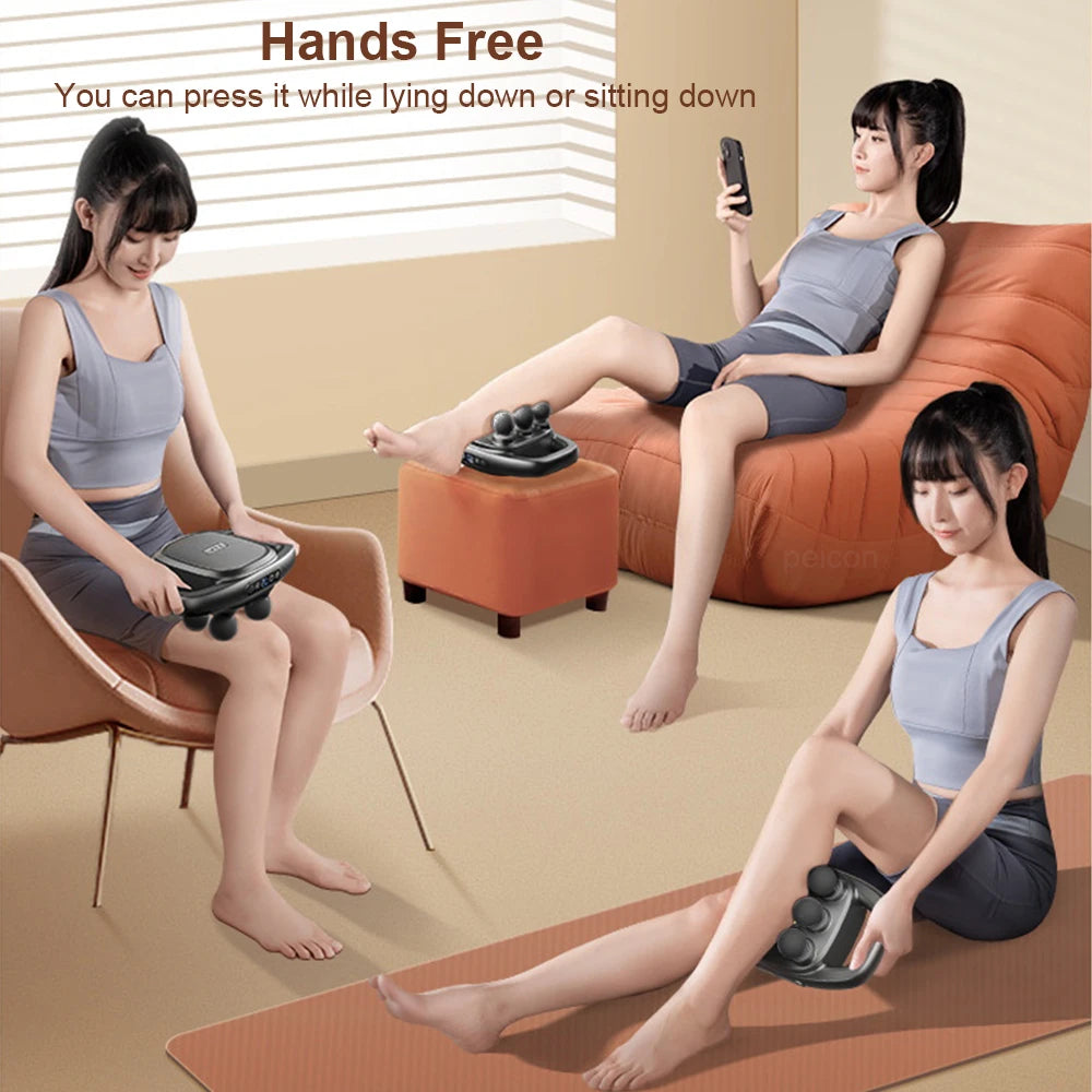 Massager Gun Six-head Body Professional Massage