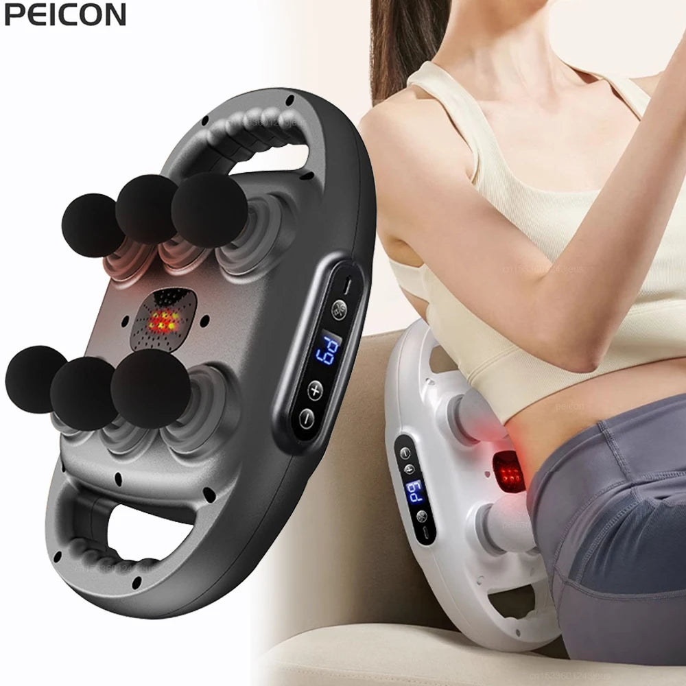 Massager Gun Six-head Body Professional Massage